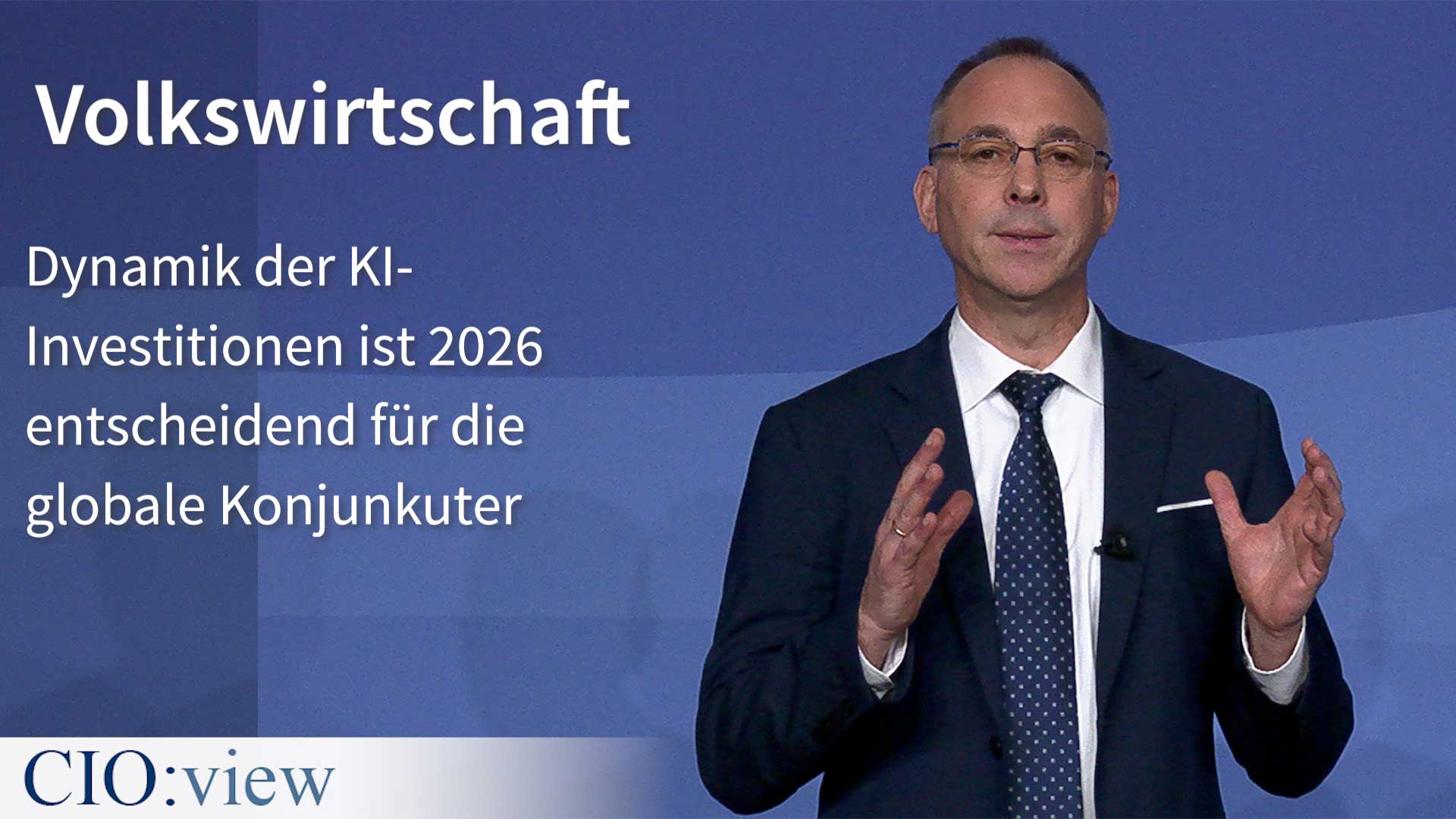 CIO:view Volkswirtschaft, Edgar Walk