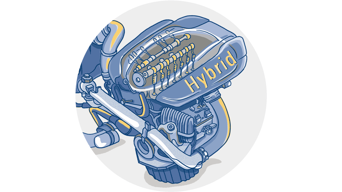 hybrid motor hybrid motor